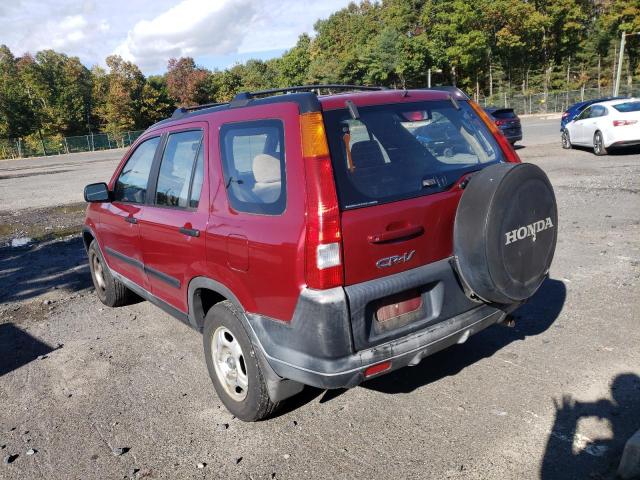 Photo 3 from auction – 2002 HONDA CR-V LX with VIN JHLRD78472C019998