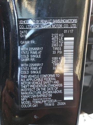 Photo 10 from auction – 2017 NISSAN ROGUE S with VIN KNMAT2MV5HP552156