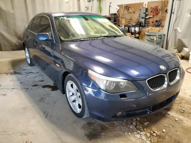 BMW 530 I 2007 with VIN WBANE735X7CM56133 - Photo from auction