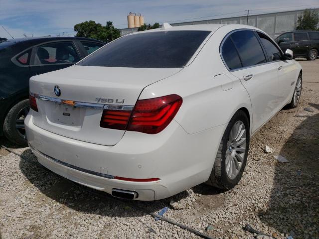 Photo 4 from auction – 2013 BMW 750 with VIN WBAYE8C54DD133981
