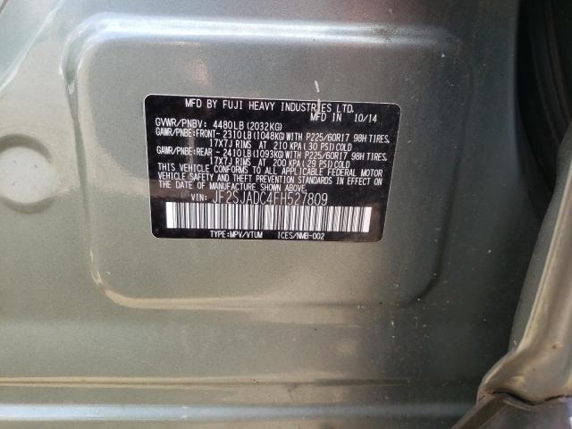Photo 10 from auction – 2015 SUBARU FORESTER with VIN JF2SJADC4FH527809