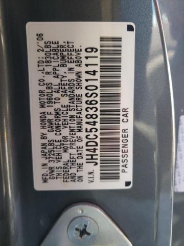 Photo 10 from auction – 2006 ACURA RSX with VIN JH4DC54836S014119