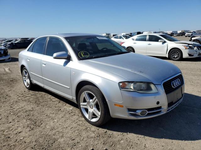 AUDI A4 2007 with VIN WAUDF78E27A129237 - Photo from auction