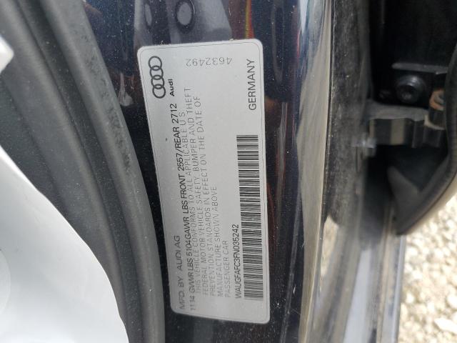Photo 10 from auction – 2015 AUDI A6 PREMIUM with VIN WAUGFAFC3FN035242