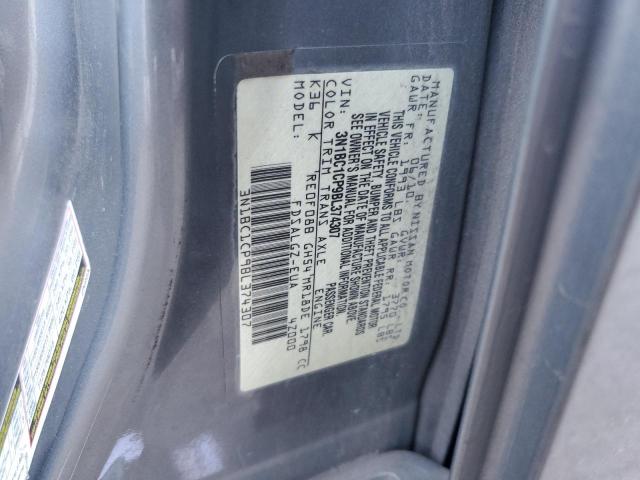 Photo 10 from auction – 2011 NISSAN VERSA S with VIN 3N1BC1CP9BL374307