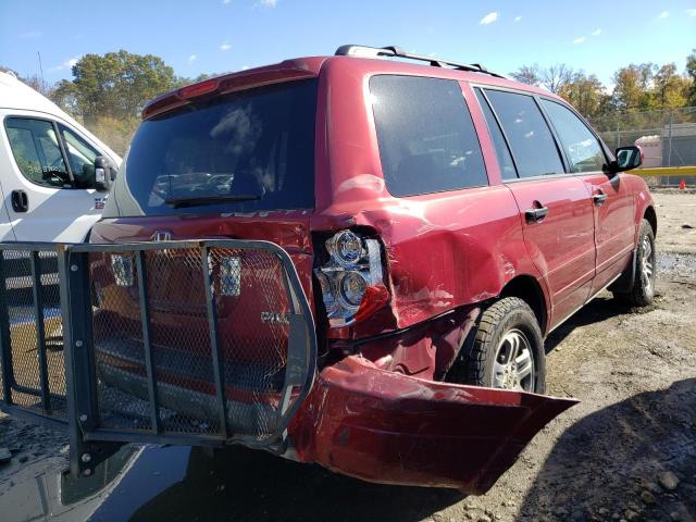 Photo 4 from auction – 2005 HONDA PILOT EXL with VIN 5FNYF18505B002458