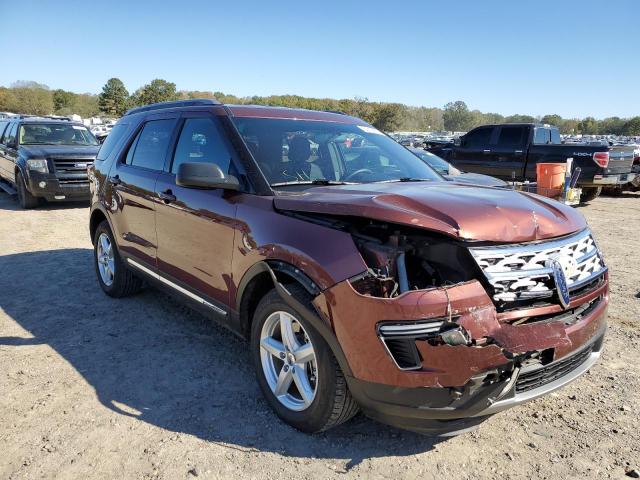 FORD EXPLORER X 2018 with VIN 1FM5K7D85JGC90717 - Photo from auction