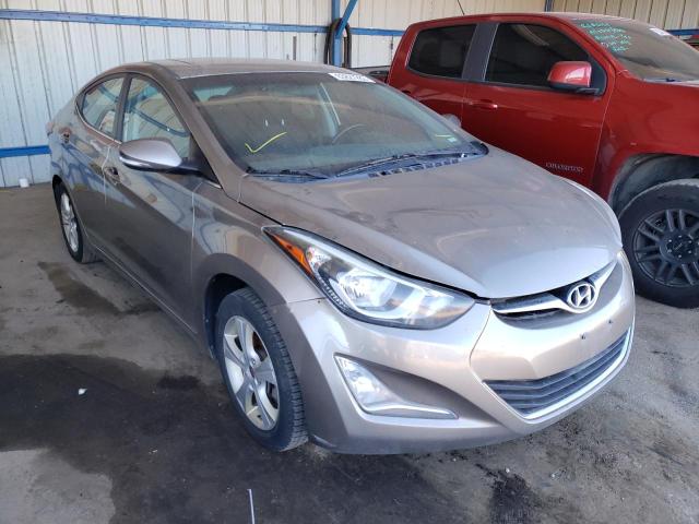 HYUNDAI ELANTRA 2016 with VIN 5NPDH4AEXGH748649 - Photo from auction