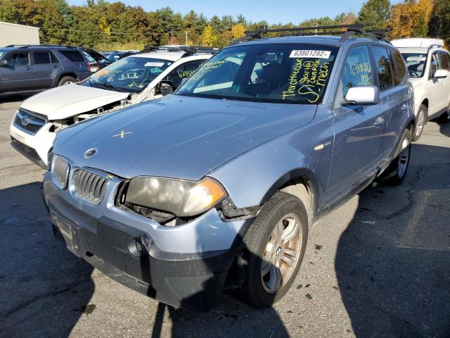 Photo 2 from auction – 2005 BMW X3 3.0I with VIN WBXPA93455WD01985