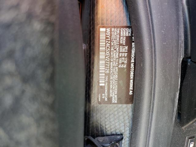 Photo 10 from auction – 2014 BMW I3 REX with VIN WBY1Z4C5XEV277126