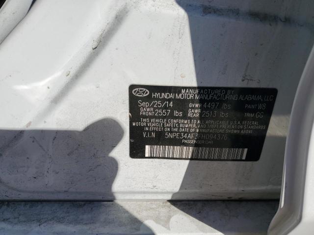Photo 10 from auction – 2015 HYUNDAI SONATA SPO with VIN 5NPE34AF3FH094376