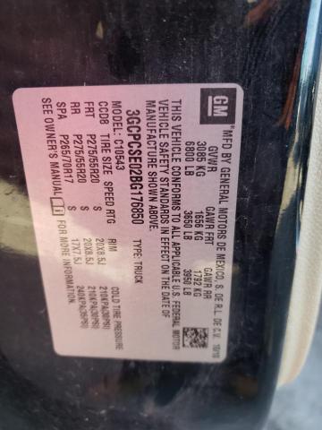 Foto 10 de la subasta – 2011 CHEVROLET SILVERADO2 con VIN 3GCPCSE02BG176850