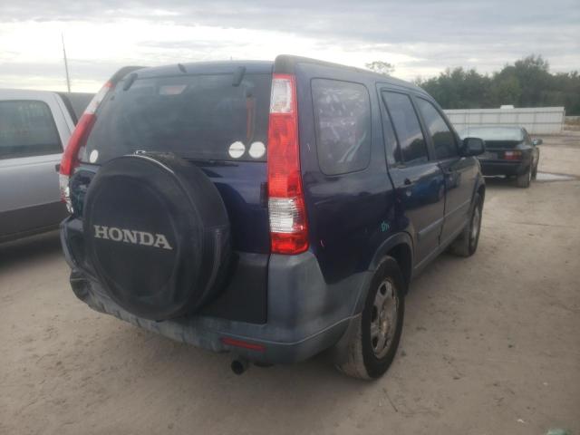 Photo 4 from auction – 2005 HONDA CR-V LX with VIN SHSRD68565U305700
