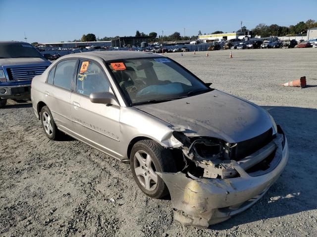 HONDA CIVIC EX 2005 with VIN 2HGES26755H505956 - Photo from auction