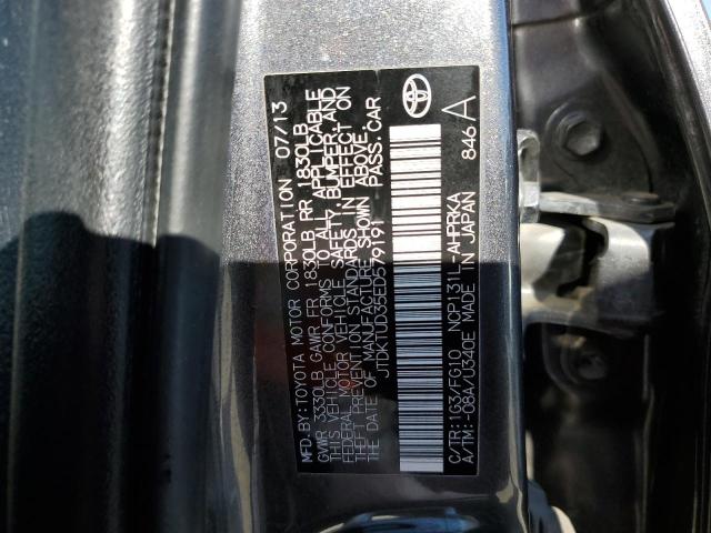 Photo 10 from auction – 2014 TOYOTA YARIS with VIN JTDKTUD35ED579191