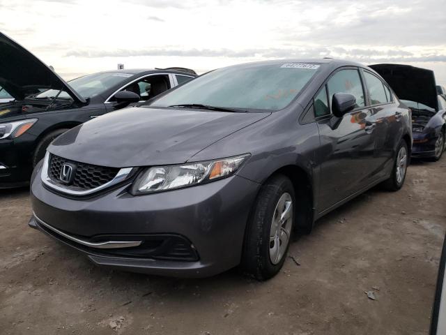 Photo 2 from auction – 2015 HONDA CIVIC LX with VIN 19XFB2F56FE094467