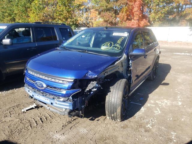 Photo 2 from auction – 2013 FORD EDGE SPORT with VIN 2FMDK4AKXDBA66946