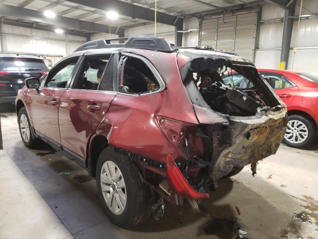 Photo 3 from auction – 2017 SUBARU OUTBACK 2. with VIN 4S4BSADC6H3233772