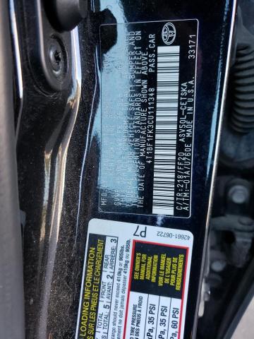 Photo 10 from auction – 2012 TOYOTA CAMRY BASE with VIN 4T1BF1FK3CU111348