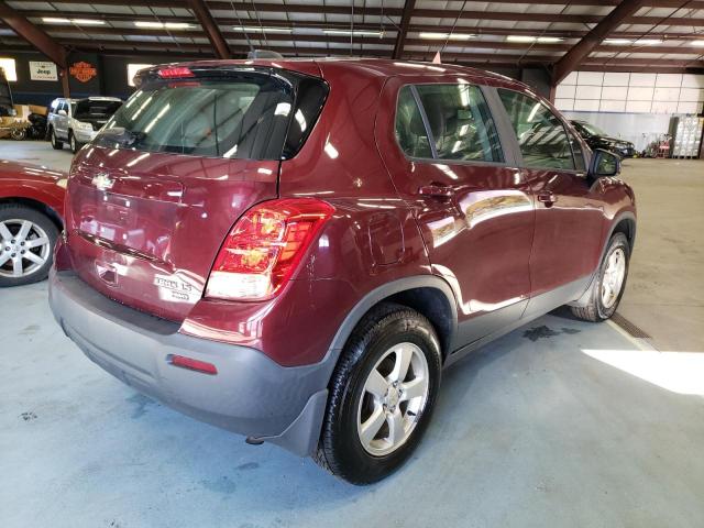 Photo 4 from auction – 2016 CHEVROLET TRAX LS with VIN 3GNCJNSB5GL276524