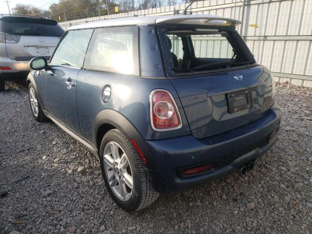 Photo 3 from auction – 2011 MINI COOPER S with VIN WMWSV3C59BTY13239