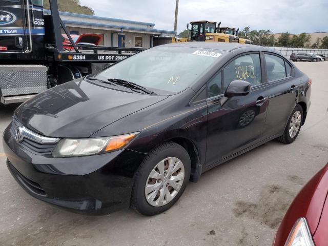 Photo 2 from auction – 2012 HONDA CIVIC LX with VIN 19XFB2E58CE052296