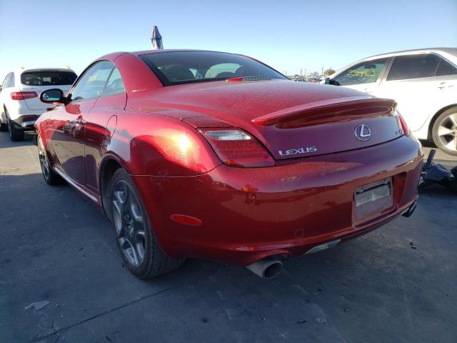 Photo 3 from auction – 2006 LEXUS SC 430 with VIN JTHFN48Y769009150