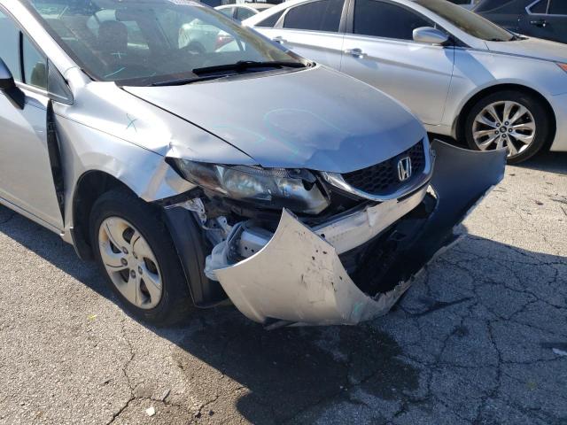 Photo 9 from auction – 2013 HONDA CIVIC LX with VIN 2HGFB2F52DH558972