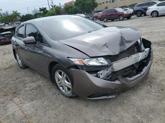 HONDA CIVIC LX 2014 with VIN 19XFB2F59EE252735 - Photo from auction