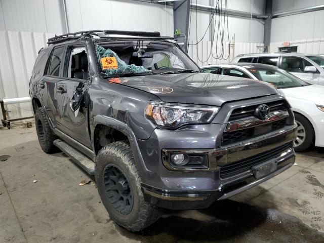 TOYOTA 4RUNNER SR 2020 with VIN JTEBU5JR9L5741306 - Photo from auction
