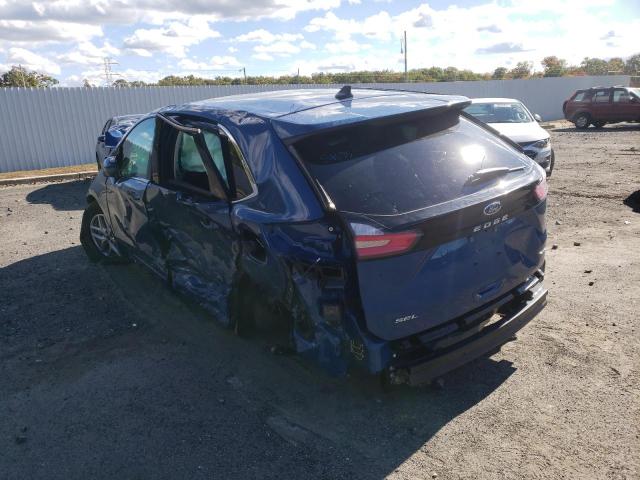Photo 3 from auction – 2022 FORD EDGE SEL with VIN 2FMPK4J96NBA11549