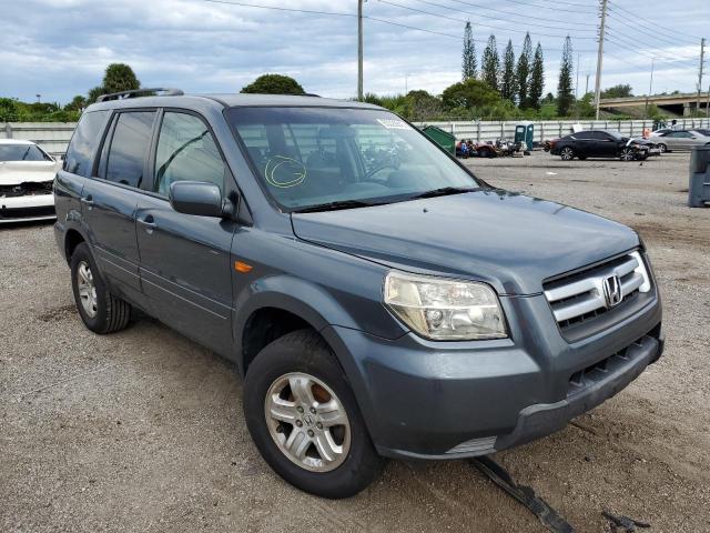 HONDA PILOT VP 2008 with VIN 5FNYF282X8B023589 - Photo from auction