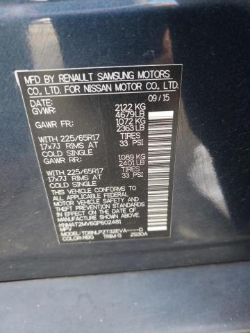 Photo 10 from auction – 2016 NISSAN ROGUE S with VIN KNMAT2MV6GP602481