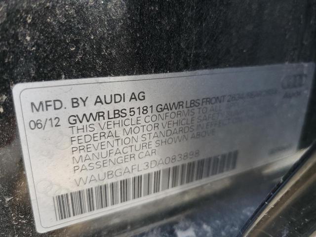 Photo 10 from auction – 2013 AUDI S4 PREMIUM with VIN WAUBGAFL3DA083898
