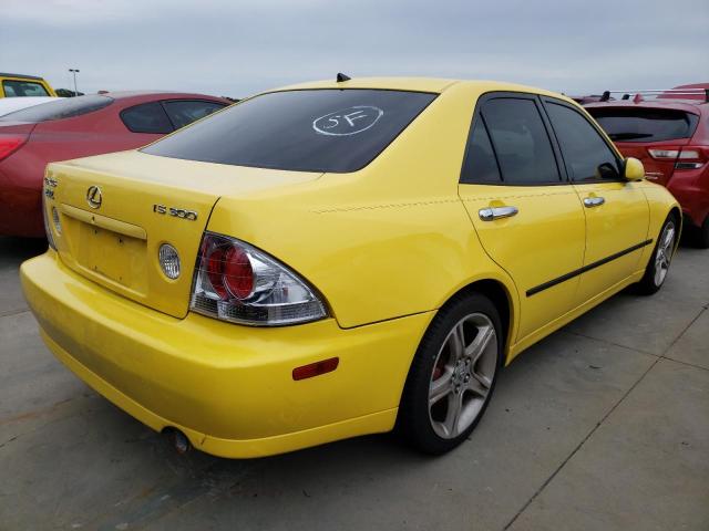 Photo 4 from auction – 2001 LEXUS IS 300 with VIN JTHBD182410015643