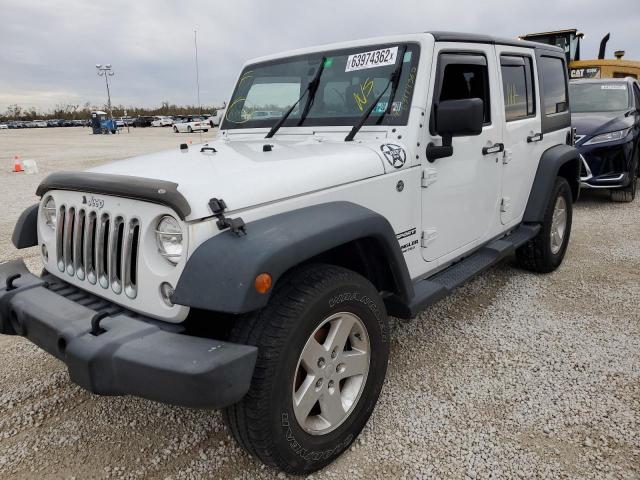Photo 2 from auction – 2016 JEEP WRANGLER U with VIN 1C4BJWDG8GL258064