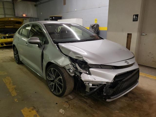 TOYOTA COROLLA SE 2021 with VIN JTDS4MCE2MJ068618 - Photo from auction