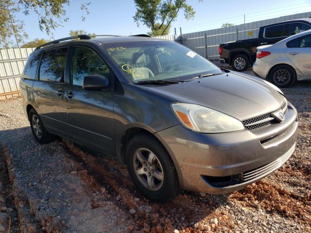 TOYOTA SIENNA CE 2004 with VIN 5TDZA23CX4S181276 - Photo from auction