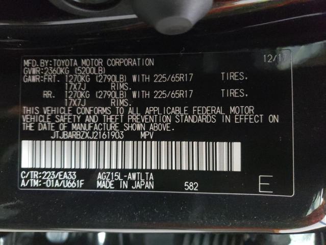 Photo 10 from auction – 2018 LEXUS NX 300 BAS with VIN JTJBARBZXJ2161903