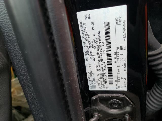 Photo 10 from auction – 2019 FORD F150 SUPER with VIN 1FTEW1C5XKFA64239