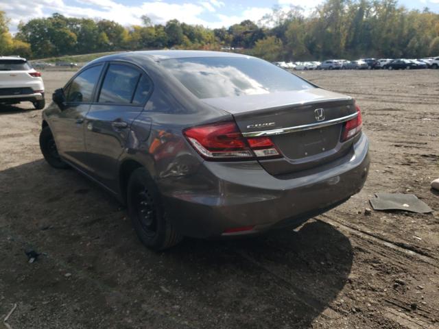 Photo 3 from auction – 2013 HONDA CIVIC LX with VIN 19XFB2F5XDE200951