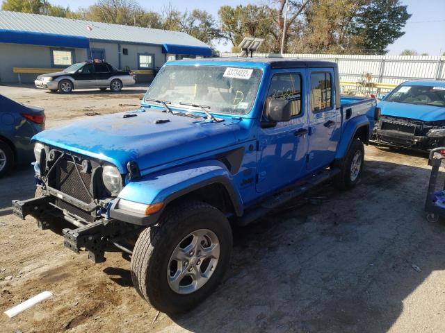Photo 2 from auction – 2021 JEEP GLADIATOR with VIN 1C6HJTAG8ML587539
