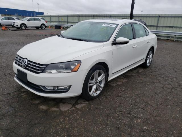 Photo 2 from auction – 2012 VOLKSWAGEN PASSAT SEL with VIN 1VWCM7A38CC104156