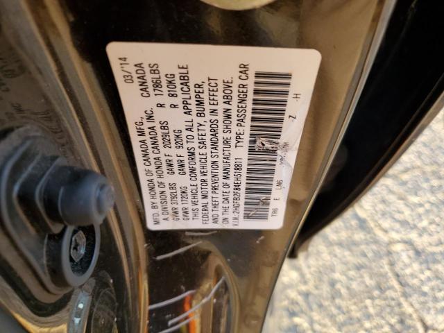 Photo 10 from auction – 2014 HONDA CIVIC EX with VIN 2HGFB2F84EH518811