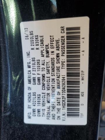 Photo 10 from auction – 2013 HONDA ACCORD EX with VIN 1HGCR2F73DA282641