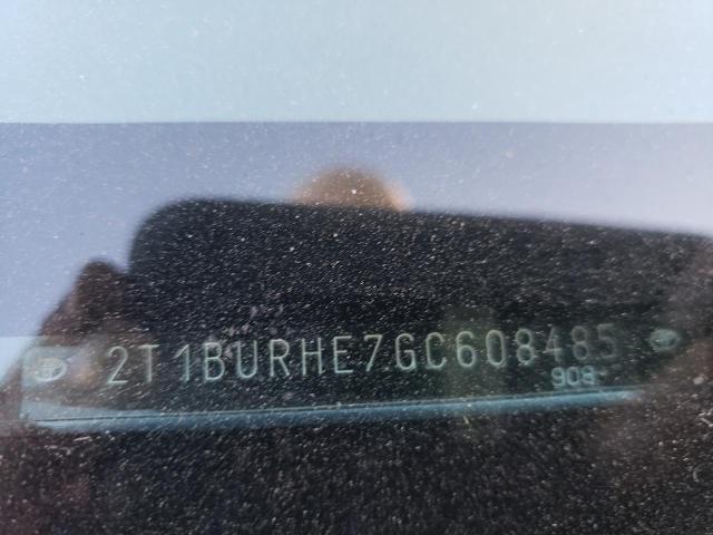 Photo 10 from auction – 2016 TOYOTA COROLLA L with VIN 2T1BURHE7GC608485