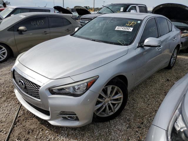 Photo 2 from auction – 2015 INFINITI Q50 BASE with VIN JN1BV7AP2FM357974