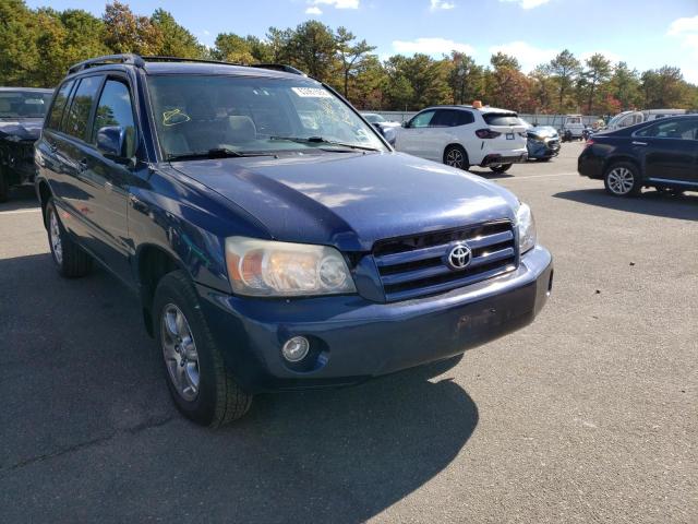 TOYOTA HIGHLANDER 2006 with VIN JTEEP21A960156255 - Photo from auction