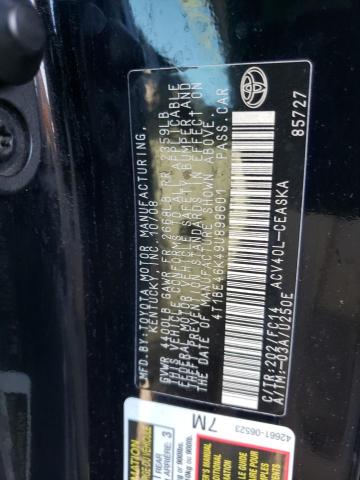 Photo 10 from auction – 2009 TOYOTA CAMRY BASE with VIN 4T1BE46K49U898601