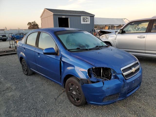 CHEVROLET AVEO LS 2010 with VIN KL1TD5DE9AB125757 - Photo from auction